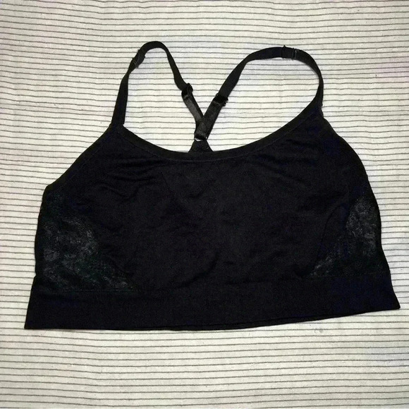 Torrid Curve Lace Panel Bralette - Picture 1 of 5